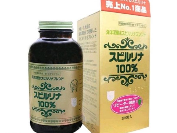 Спирулина Japan Algae Spirulina 100 %, 2200 таблеток по 200 мг. Япония