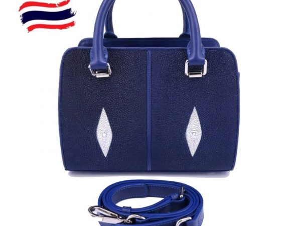 Сумка женская из натуральной кожи Ската Fairy Genuine Leather Product Model SRT203, (синий)