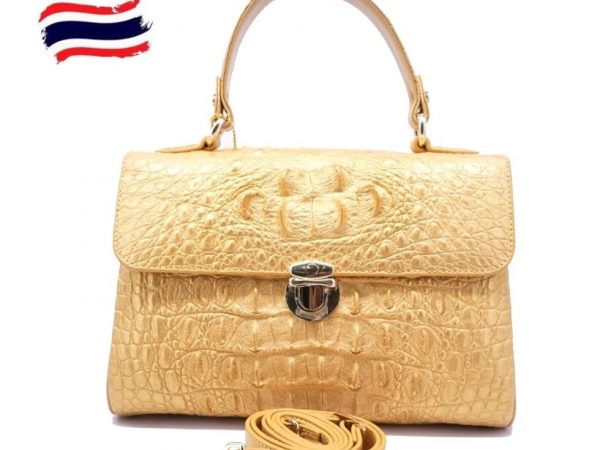 Сумка женская из натуральной Крокодиловой кожи Fairy Genuine Leather Product Model CR N065, Таиланд