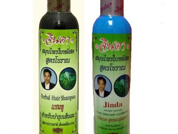 Травяной Шампунь и Кондиционер Jinda 250 мл. / Jinda Herbal Shampoo and Conditioner 250 ml.