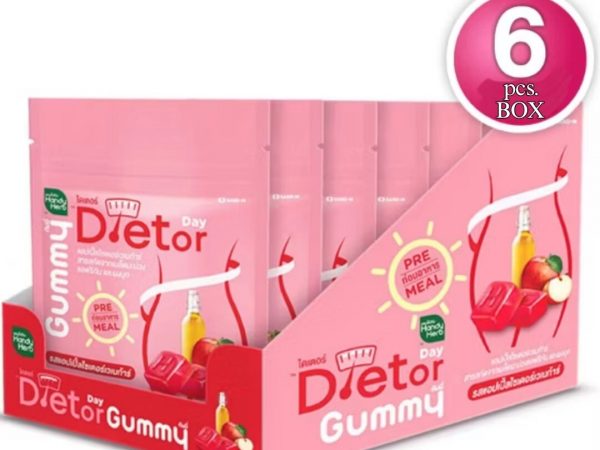 Жевательные пастилки для стройности и снижения веса – Dietor Day от Handy Herb, (коробка 6 саше)