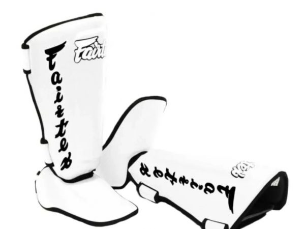 Защита голени, щитки Fairtex Twister Shin Pads SP7 S White