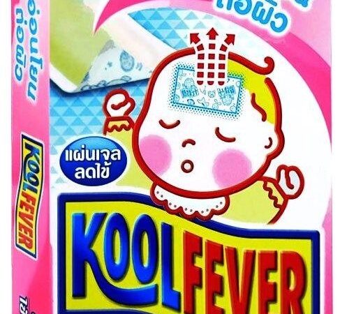 Жаропонижающий детский пластырь от 0 до 2 лет Kobayashi Koolfever For Babies, 2 шт., Таиланд