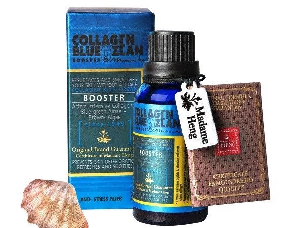Жидкий Коллаген с Водорослями Madame Heng Collagen Blue Ozean Booster, 30 мл., Таиланд