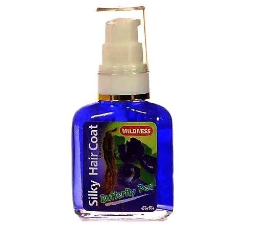 Жидкий шелк для ламинирования волос Silky Hair Coat Butterfly Pea, 85 мл., Таиланд