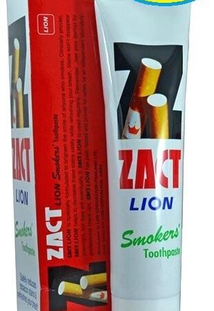 Зубная паста отбеливающая, " Антитабак ", Zact Smokers Toothpaste, 160 гр., Таиланд