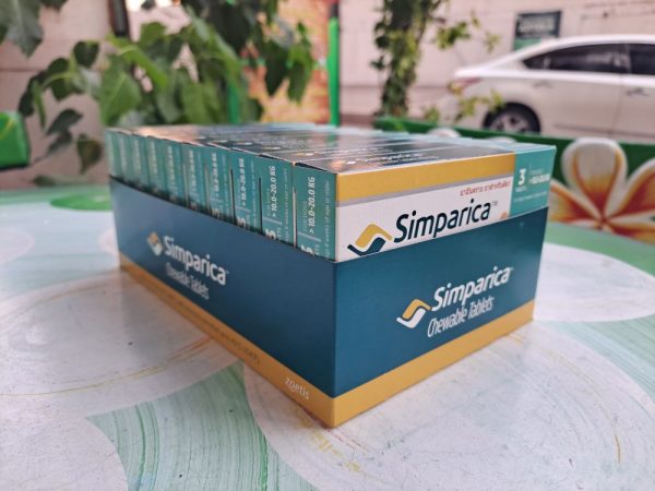 Упаковка 5х3 таблеток Simparica-средство от клещей и паразитов симпарика для собак весом от 10 до 20 кг