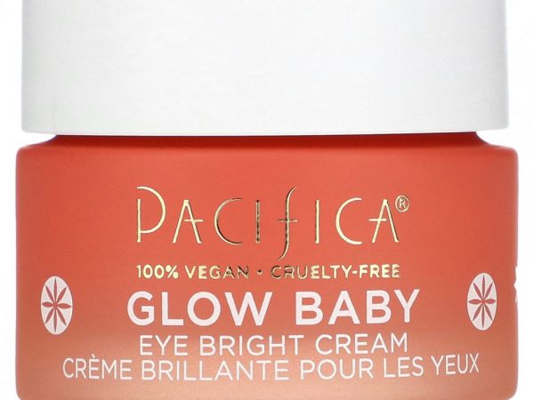 Pacifica, Glow Baby, крем для кожи вокруг глаз, без отдушек, 15 мл (0,5 жидк. Унции)
