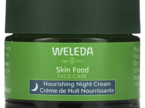 Weleda, Skin Food, уход за лицом, питательный ночной крем, 40 мл (1,3 жидк. Унции)