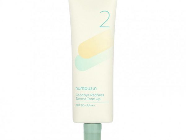 Numbuzin, Goodbye Redness, Derma Tone Up, SPF 50+ PA +++, № 2, 50 мл (1,69 унции)