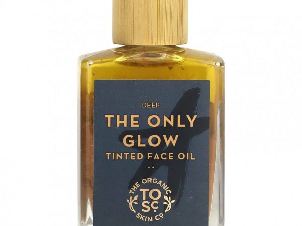 The Organic Skin Co., The Only Glow, тонирующее масло для лица, глубокий, 1 фл. (30 мл)