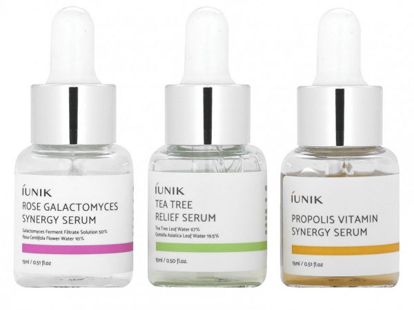 iUNIK, Daily Serum Trial Kit, 3 Piece Set