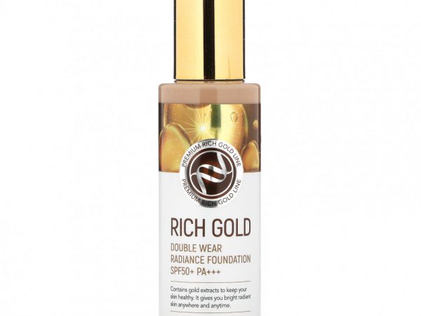 Enough, Rich Gold, тональная основа для двойного сияния кожи, SPF50 + PA +++, # 23, 100 г (3,53 унции)