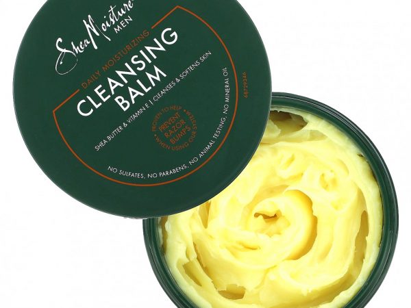 SheaMoisture, Для мужчин, ежедневный увлажняющий очищающий бальзам, 96 г (3,4 унции)