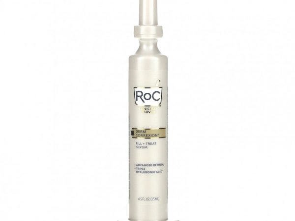 RoC, Derm Correxion, Fill + Treat Serum, Advanced Retinol & Triple Hyaluronic Acid, 0.5 fl oz (15 ml)
