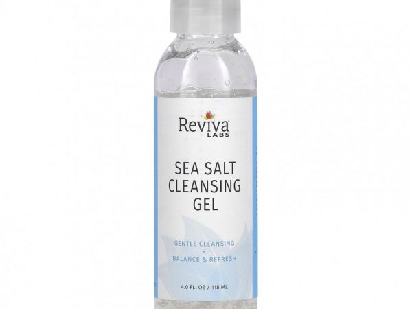 Reviva Labs, Sea Salt Cleansing Gel, 4 fl oz (118 ml)