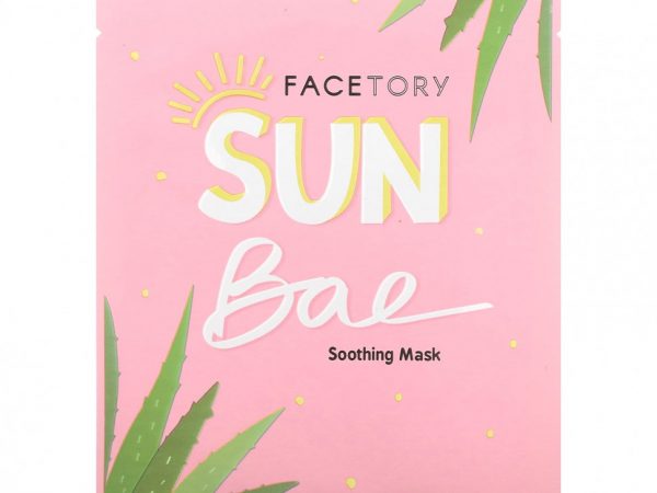 FaceTory, Sun Bae, успокаивающая косметическая маска, 1 шт., 22 г (0,78 жидк. Унции)