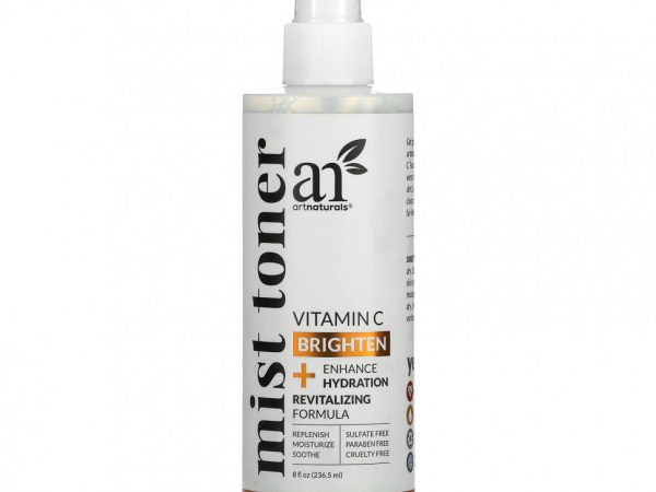 artnaturals, Mist Toner, восстанавливающая формула с витамином C, 236,5 мл (8 жидк. Унций)