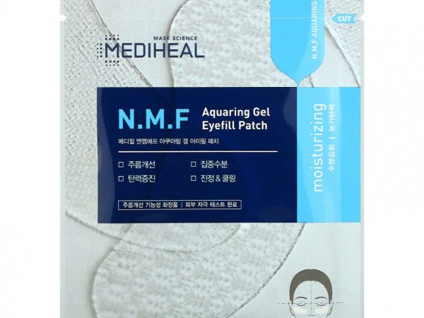 Mediheal, Aquaring гель-патчи для глаз, увлажняющий, 5 шт., 1,42 г каждый