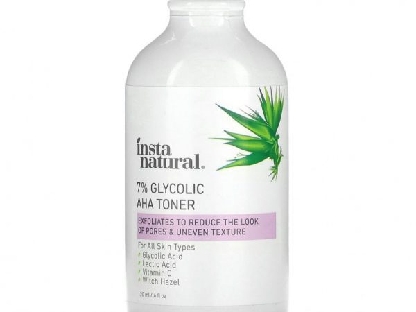 InstaNatural, тоник с 7% гликолевой кислотой, 120 мл (4 жидк. унции)