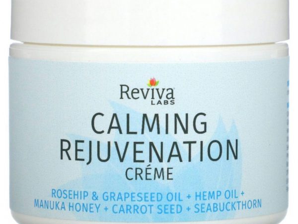 Reviva Labs, Успокаивающий омолаживающий крем, 55 г (2 унции)