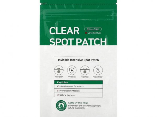 Some By Mi, 30 Days Miracle Clear Spot Patch, патчи против акне, 18 шт.
