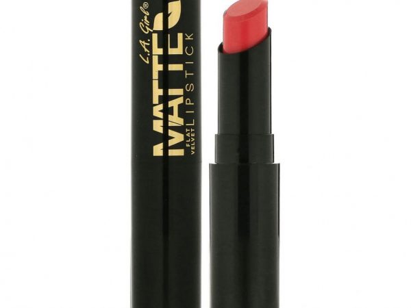 L.A. Girl, Матовая губная помада Matte Flat Velvet Lipstick, оттенок Hush, 3 г
