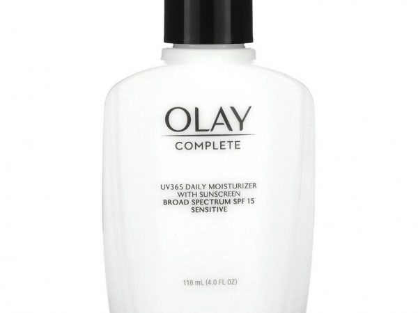 Olay, Complete, UV365, ежедневное увлажняющее и солнцезащитное средство, SPF 15, для чувствительной кожи, 118 мл (4,0 унции)