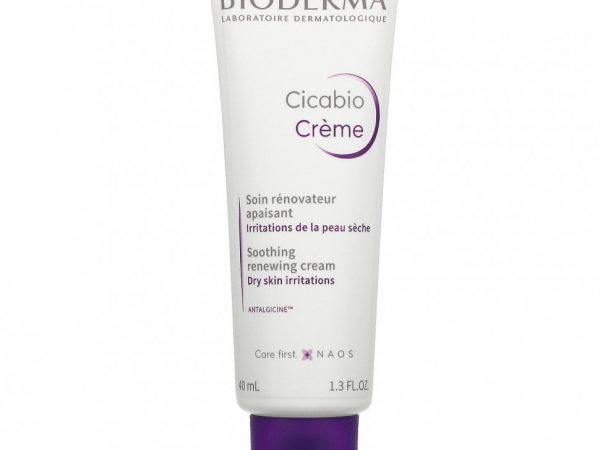 Bioderma, Cicabio, успокаивающий восстанавливающий крем, 40 мл (1,3 жидк. Унции)