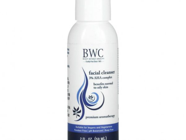 Beauty Without Cruelty, 3% AHA Complex, очищающее средство для лица, 59 мл (2 жидких унции)