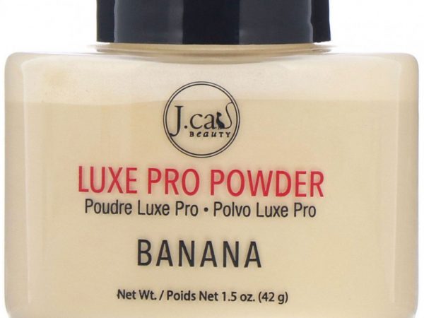 J.Cat Beauty, Luxe Pro, пудра для лица, оттенок LPP101 «Банан», 42 г