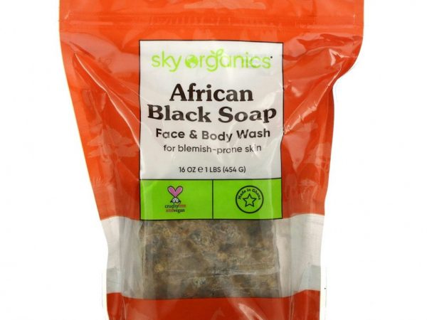 Sky Organics, африканское черное мыло, 454 г (16 жидк. унций)