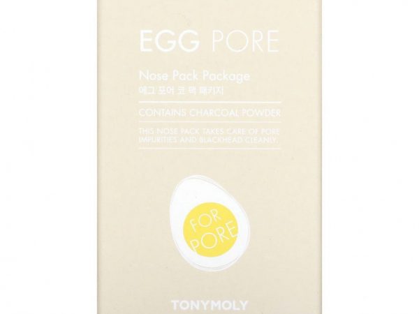 Tony Moly, Egg Pore, пакетик для носа, 7 пакетиков