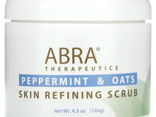 Abracadabra, Abra Therapeutics, Скраб для кожи, перечная мята и овес, 126 г (4,5 унции)