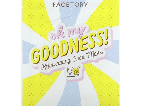 FaceTory, Oh My Goodness, омолаживающая маска с улиткой, 1 шт., 22 г (0,78 жидк. Унции)