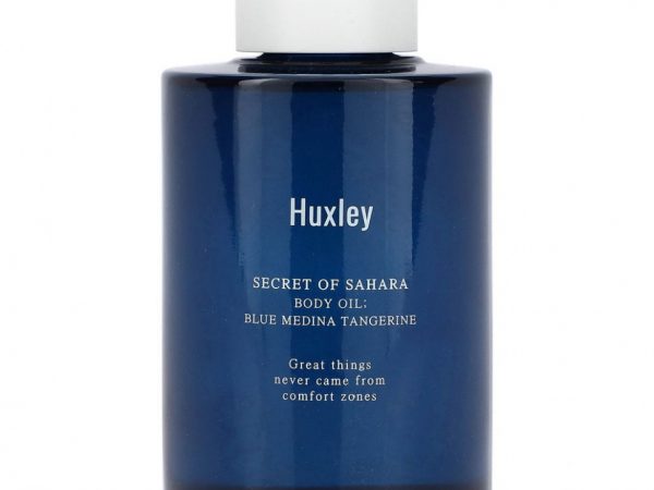 Huxley, Secret of Sahara Body Oil, мандарин с голубой мединой, 100 мл (3,38 жидк. Унции)