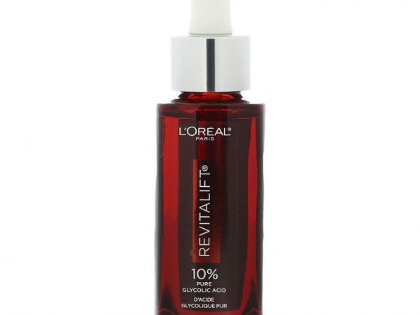 L'Oréal, Revitalift Derm Intensives, сыворотка с 10% чистой гликолевой кислотой, без отдушек, 30 мл (1 жидк. Унция)