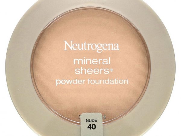 Neutrogena, Mineral Sheers, тональная пудра, оттенок Nude 40, 9,6 г (0,34 унции)