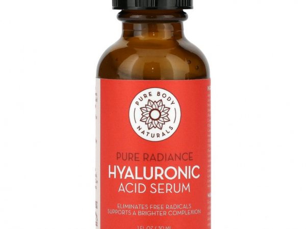 Pure Body Naturals, Сыворотка с гиалуроновой кислотой, 30 мл (1 жидк. Унция)