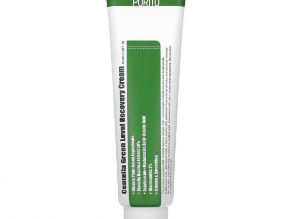 Purito, Восстанавливающий крем Centella Green Level, 50 мл (1,69 жидк. Унции)