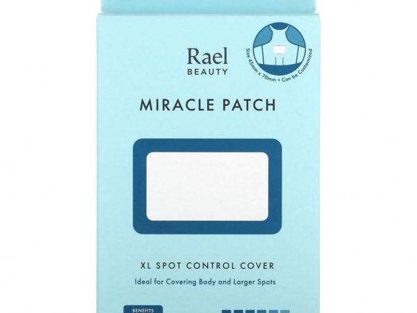 Rael, Inc., Beauty, Miracle Patch, покрытие для борьбы с пятнами, XL, 6 патчей