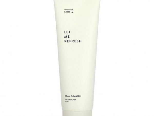 Sioris, Очищающая пенка Let Me Refresh, 120 мл (4,05 жидк. Унции)