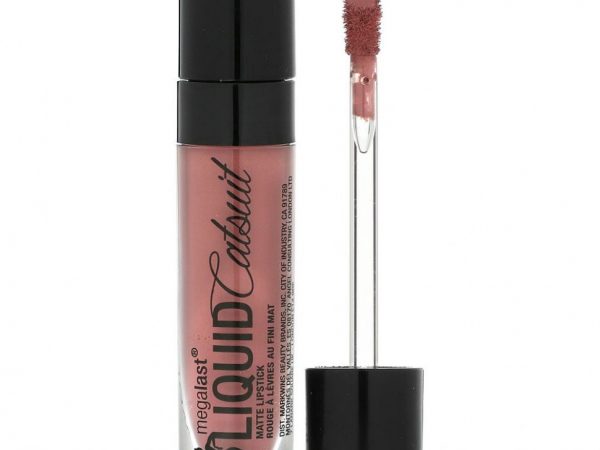 wet n wild, Матовая губная помада MegaLast Liquid Catsuit, бунтарская роза, 6 г (0,21 унции)