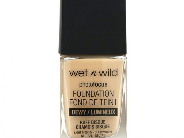 wet n wild, PhotoFocus Foundation, бисквит, 28 мл (0,95 жидк. Унции)