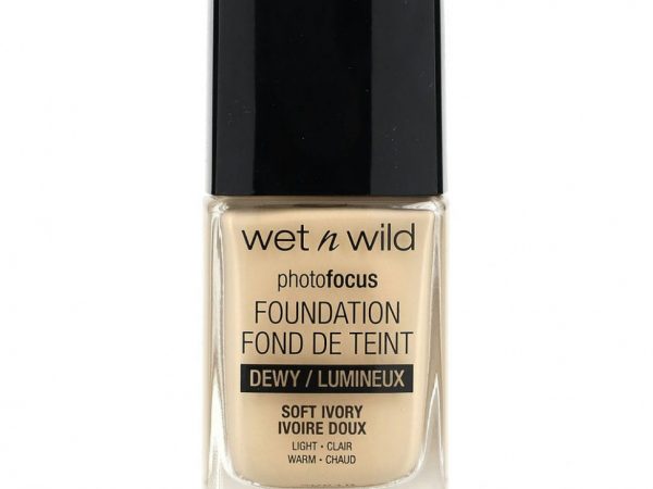 wet n wild, PhotoFocus, тональная основа из мягкой слоновой кости, 28 мл (0,95 жидк. Унции)