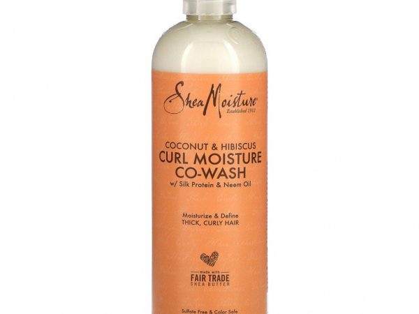 SheaMoisture, шампунь Curl Moisture Co-Wash, кокос и гибискус, 354 мл (12 жидк. унций)