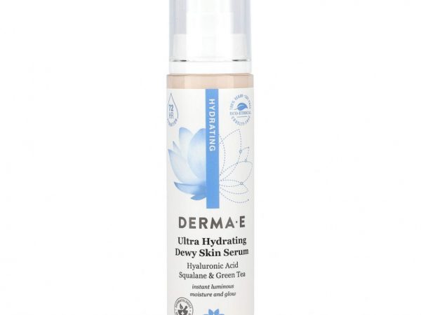 Derma E, ультраувлажняющая сыворотка, 60 мл (2 жидк. унции)