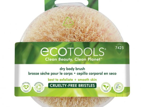 EcoTools, щетка для сухого массажа, 1 шт.