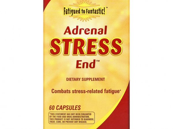 Nature's Way, Fatigued to Fantastic!, Adrenal Stress End, 60 капсул