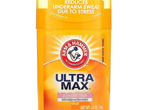 Arm & Hammer, UltraMax, твердый дезодорант-антиперспирант для мужчин, свежий аромат, 28 г (1 унции)